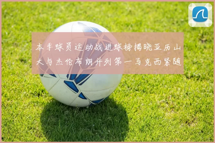 本季球员运动战进球榜揭晓亚历山大与杰伦布朗并列第一马克西紧随其后