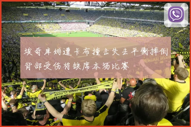 埃奇库姆遭卡布撞击失去平衡摔倒背部受伤将缺席本场比赛